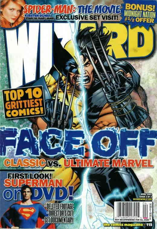 Wizard: The Comics Magazine #115B FN ; Wizard | Wolverine Kubert