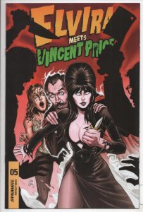 ELVIRA MEETS VINCENT PRICE #5 B, Mistress of the Dark, NM, Samu, Dynamite, 2021