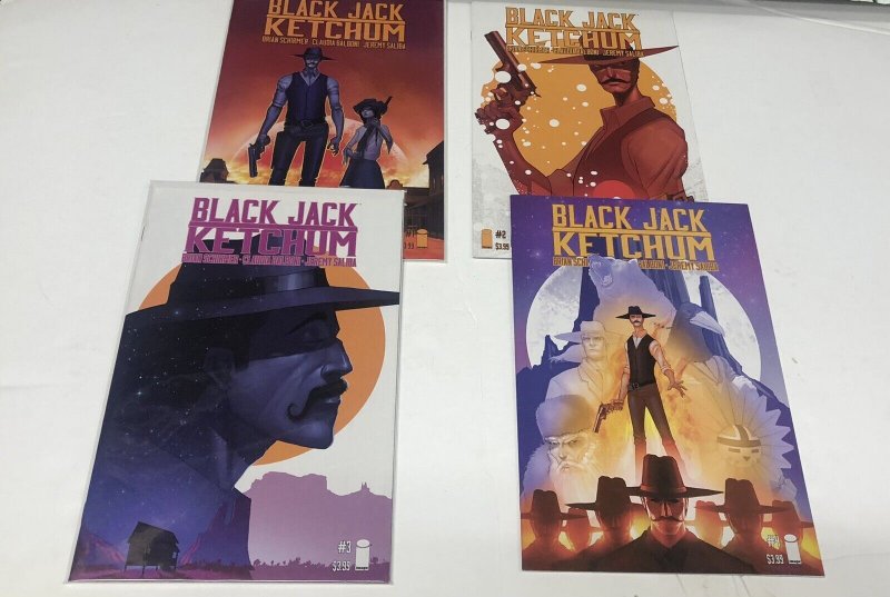 Black Jack Ketchum (2016) Set Issue # 1-4 • Brian Schirmer • Claudia Balboni