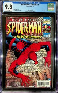 Peter Parker: Spider-Man #1 (1999) - CGC 9.8 - Cert #4241836018