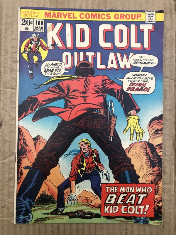 Kid Colt Outlaw #168 (1973)