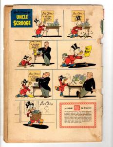 Uncle Scrooge # 17 GD Dell Silver Age Comic Book 1957 Walt Disney JL14