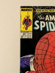 AMAZING SPIDER-MAN 307 MID-GRADE NEWSSTAND COPY TODD MCFARLANE CHAMELEON