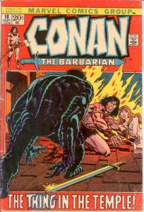 CONAN THE BARBARIAN 18 VG Sept. 1972 GIL KANE