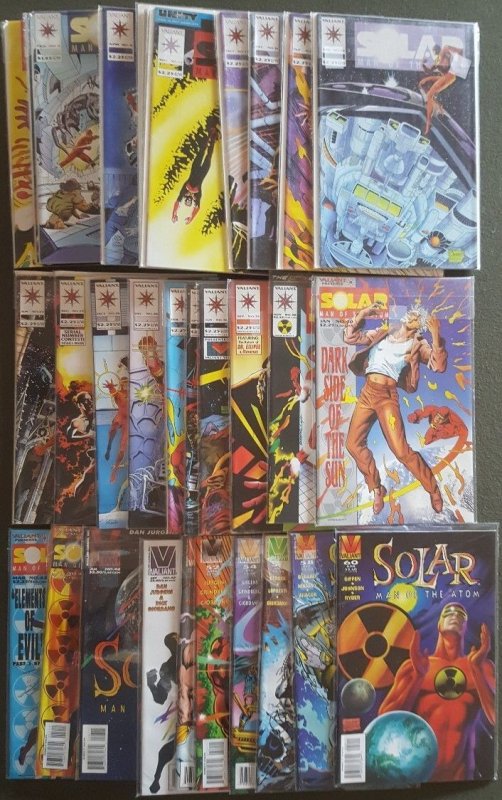 VALIANT: SOLAR MAN OF THE ATOM (1991-1996) LOT