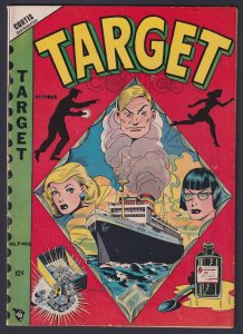 Target Comics #Vol 9 no 8 1948 Novelty 6.0 Fine L.B. Cole