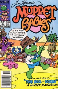 Muppet Babies (Star/Marvel) #5 (Newsstand) FN ; Marvel | Indiana Jones Tribute S