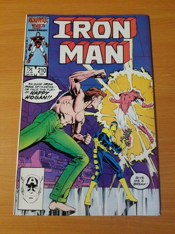 Iron Man #210 ~ NEAR MINT NM ~ 1986 MARVEL COMICS