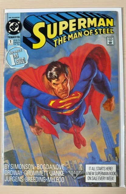 Superman: The Man of Steel #1 (1991)