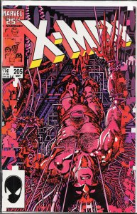 The Uncanny X-Men #205 (1986) X-Men