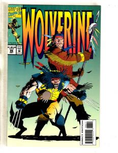 Lot Of 10 Wolverine Marvel Comic Books # 82 83 84 85 86 87 88 89 90 91 DB7