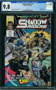 Shadow Riders #1 (1993) CGC 9.8 NM/MT