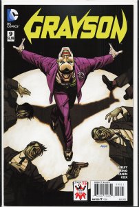 Grayson #9 Variant Cover (2015) Grayson