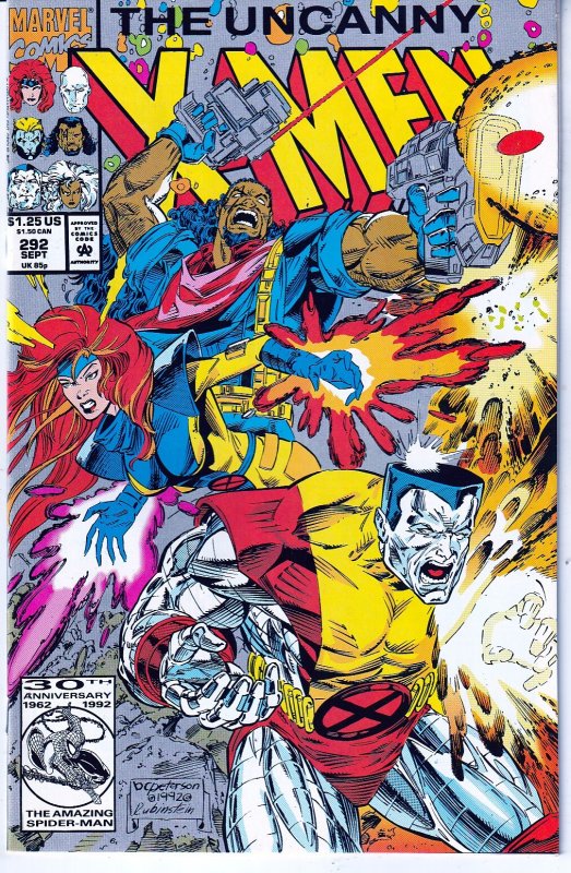 The Uncanny X-Men #292 Direct Edition (1992)