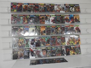 Huge Lot of Spawn W/#1-45 complete + Spawn Bible, Dark Ages+ Beautiful VF+ Avg!!