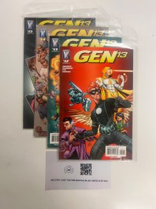 4 Gen 13 Wildstorm Comic Books # 12 13 14 15 36 JS27