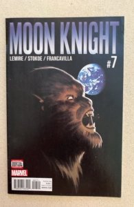 Moon Knight #7 (2016) Jeff Lemire Story Greg Smallwood Werewolf By Night Cover