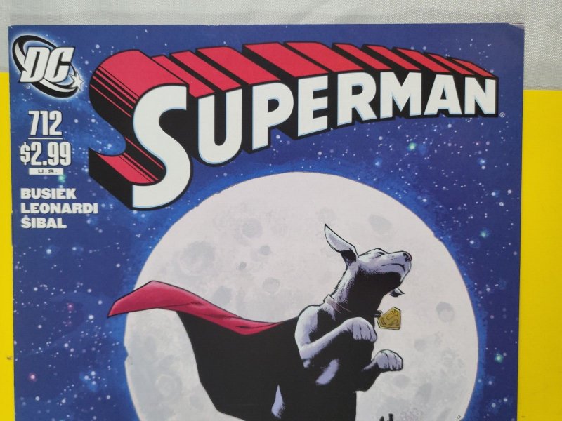 Superman #712 2011 DC Comics Origin of Krypto
