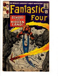 Fantastic Four # 47 VG Marvel Comic Book Thing Human Torch Inhumans Hulk TW65