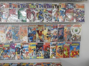 Huge Lot 140+ Comics W/ Thor, Superboy, Fantastic Four + Avg Fine/VF Condition!!