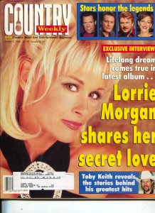 Country Weekly-Lorrie Morgan-Elvis-Johnny Cash-Jerry Lee Lewis-Oct-1998