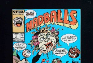 Madballs #6  Marvel/Star Comics 1987 Vf Newsstand 