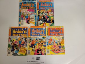 5 Pal n Gals Archie Comic Books #136 145 146 150 158 30 TJ28