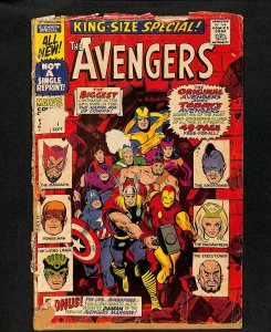 Avengers Annual #1 Thor Iron Man Captain America New Line-Up!