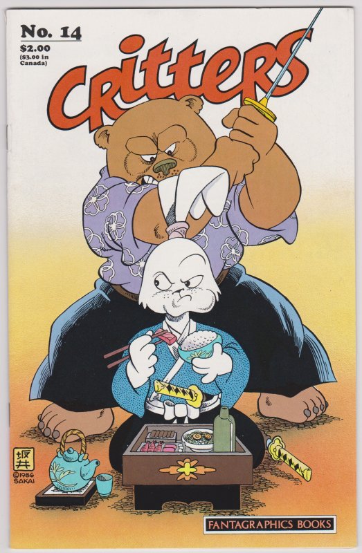 Critters #14 (VF) -Usagi Yojimbo