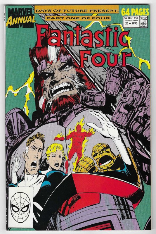 Fantastic Four Annual #23 Direct Edition (1990)