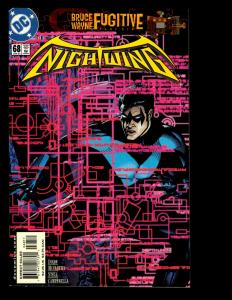 12 Nightwing DC Comics #67 68 69 70 72 73 74 75 76 77 78 79 Batman Superman GK10