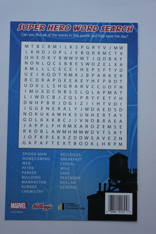 Spider-man Far From Home Kellogg's Dollar General 1  NM