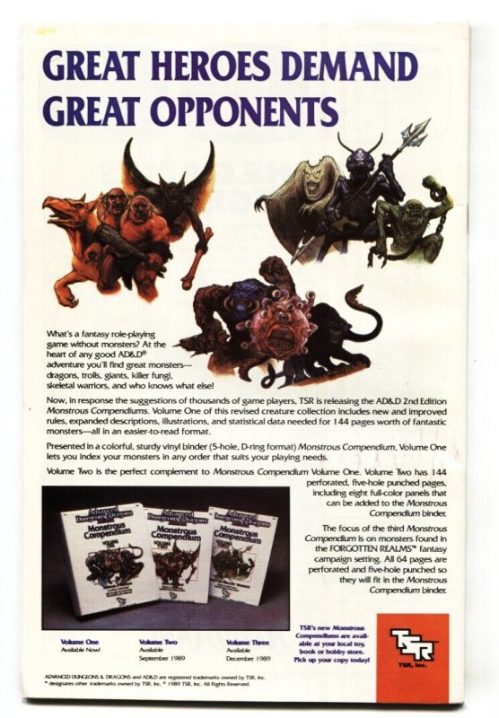 Captain Marvel #1 - 1989 - Marvel - VF/NM - comic book