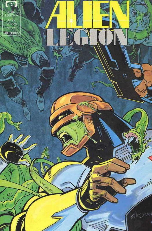 ALIEN LEGION #6, VF/NM, Sci-Fi, Epic Comics, 1987 1988  more in store