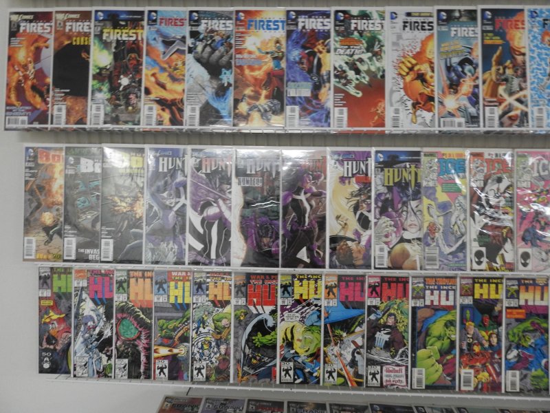 Huge Lot 150+ Comics W/ Hulk, New Mutants, Firestorm+ Avg VF Condition!