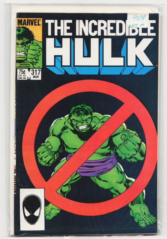 The Incredible Hulk #317 (1986) Hulk