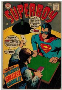 SUPERBOY 148 VG-F NEAL ADAMS COVER   June 1968 COMICS BOOK