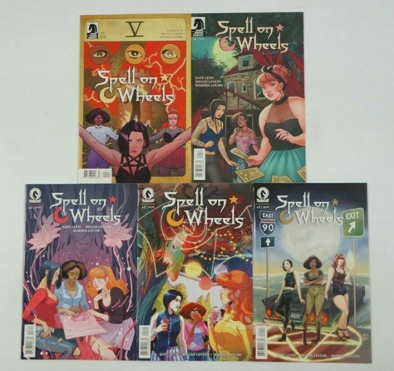 Spell on Wheels #1-5 VF/NM complete series - witches on road trip set lot 2 3 4