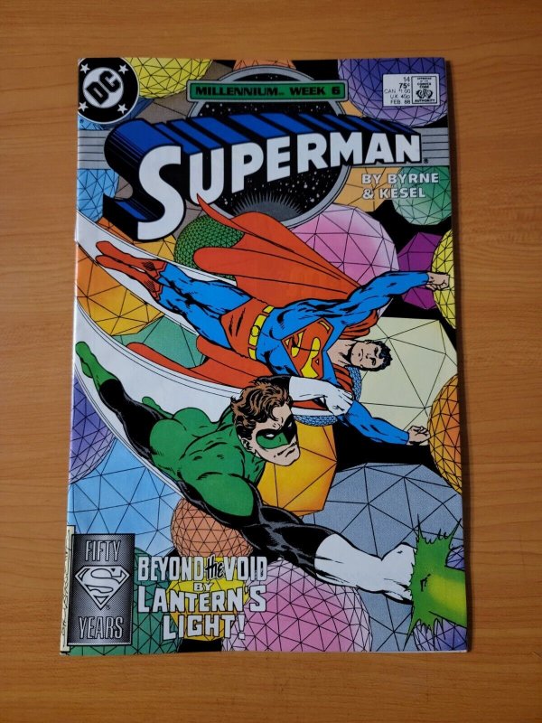 Superman #14 Direct Market Edition ~ NEAR MINT NM ~ 1988 DC Comics