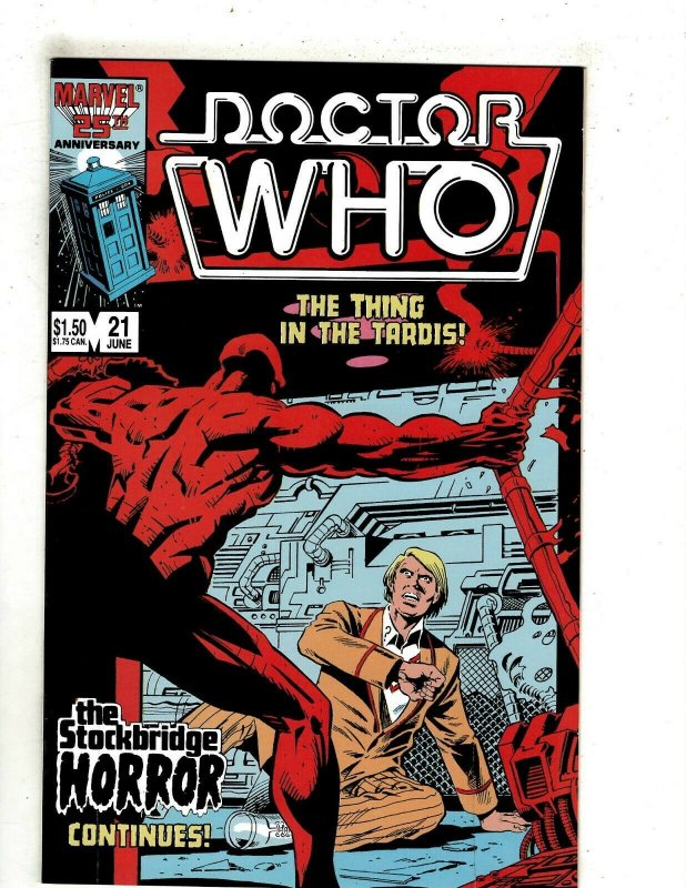 Lot Of 12 Doctor Who Marvel Comic Books #12 13 14 15 16 17 18 19 20 21 22 23 GE6