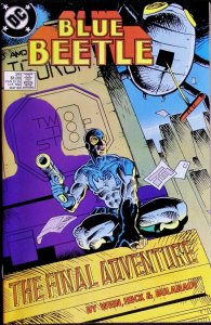 BLUE BEETLE Comic Issue 24 — Ted Kord Last Issue 1st Series — 1988 DC Universe