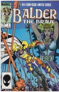Balder the Brave #1-4 (1986)  #1 VF/NM, #2-4 each VF  complete set  Simonson art