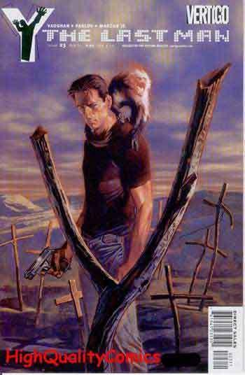 Y The LAST MAN #23, on Earth, NM-, Vaughan, Vertigo, 2002, more in store