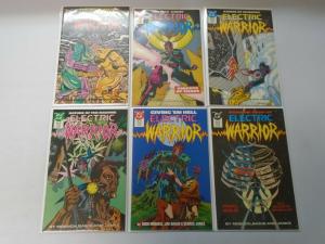 Electric Warrior set #1-18 8.0 VF (1986)