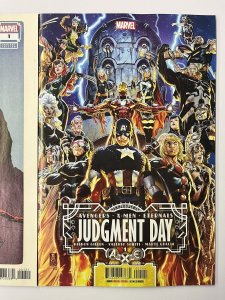 AXE JUDGMENT DAY #1 CVR A + 1:50 JACK KIRBY MARVEL 2022 IN-HAND PROSHIPPER
