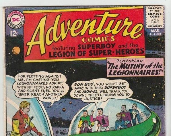 Adventure Comics #318 Superman strict  FN 6.0  1st Appear-  Krypto Mouse