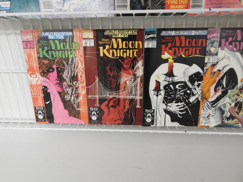 Lot Marc Spectre: Moon Knight #1-34 Solid Run Avg VF-NM Condition!!
