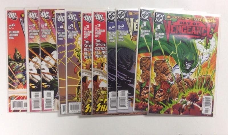 Villains United 1-6 Day Of Vengeance 1-6 Complete Near Mint Lot Set Run Extras