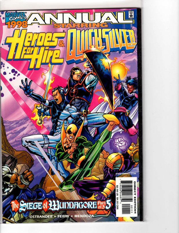Heroes for Hire Annual (1998) NM- (9.2)