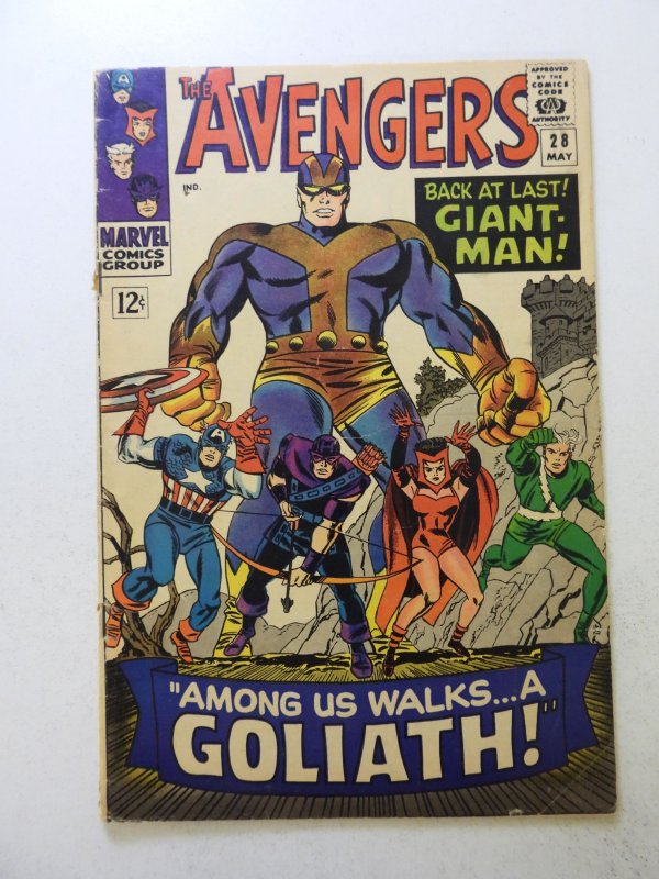 The Avengers #28 (1966) 1st appearance of The Collector FN- condition